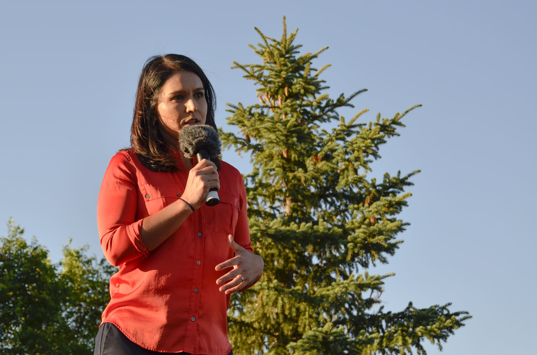 Grand opening of Cannon Ball solar farm: Rep. Tulsi Gabbard
